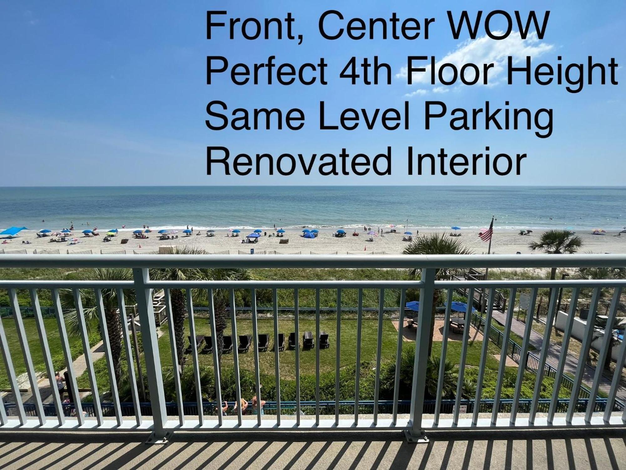 2007 S Ocean Blvd, 0406 - Ocean Front Sleeps 10 Villa Myrtle Beach Eksteriør billede